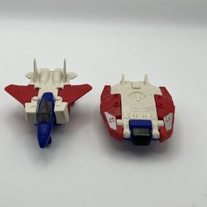 Commandrons McDonald's 1985 Lot of 2 Solardyn Magna Pullback Transforming Robot